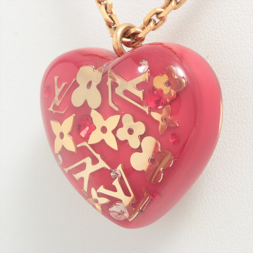 Louis Vuitton Pandantiff Inclusion Heart Necklace
