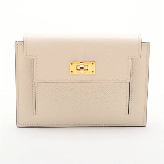 Hermès Kelly Veau Epsom Pocket Wallet White *PREORDER*