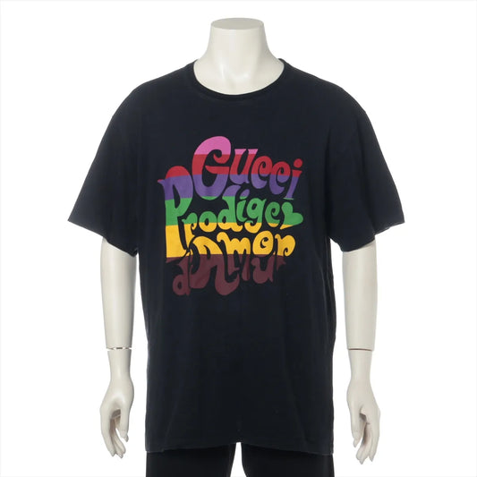 Gucci "Gucci Prodige D'Amour" Cotton T-shirt Black