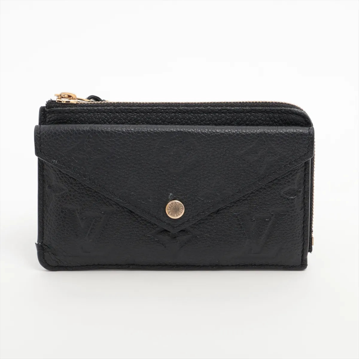 Louis Vuitton Monogram Empreinte Carte Recto Verso Black