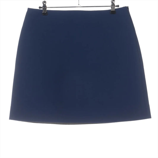 Louis Vuitton Wool x Polyurethane Skirt Blue — product photo 1