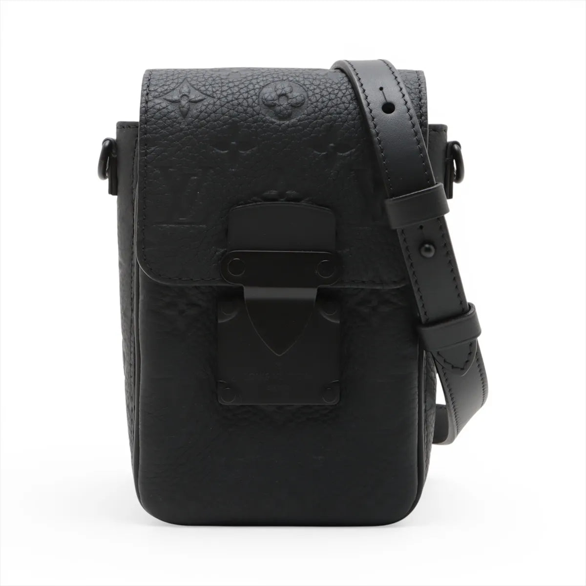 Louis Vuitton Monogram Taurillon S-Lock Vertical Wearable Wallet