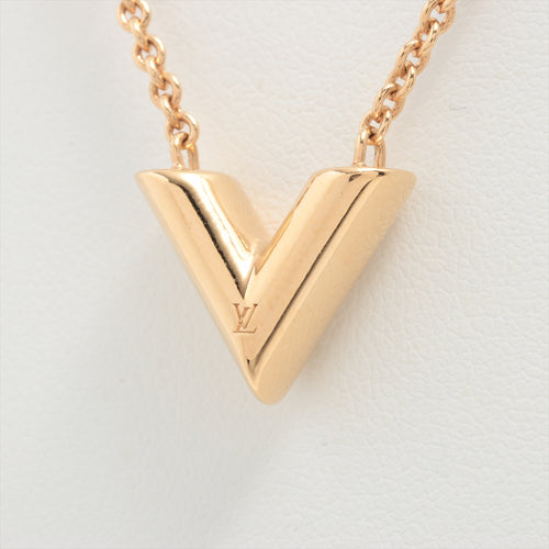 These Louis Vuitton Loulougram necklace & earrings feature a mix
