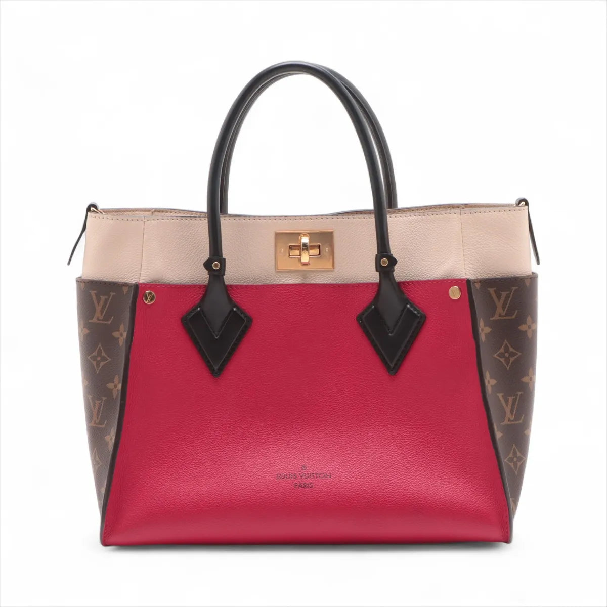 Louis Vuitton Monogram x Taurillon On My Side Red x Beige *PREORDER*