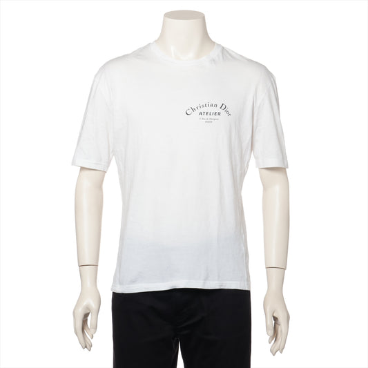 Dior Atelier Logo Cotton T-shirt White