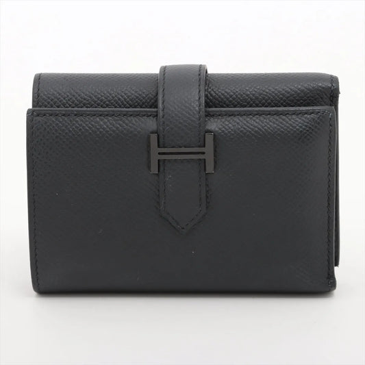 Hermès Bearn Veau Epsom Compact Wallet Black *PREORDER*