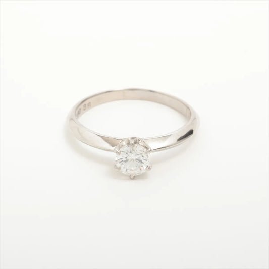 Tiffany & Co. Solitaire Diamond Ring Platinum