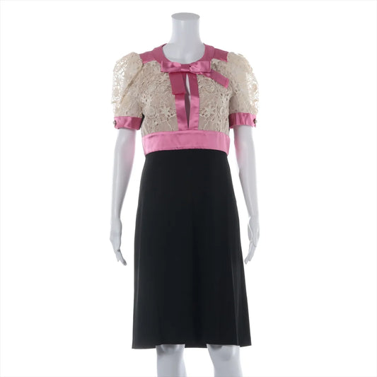 Gucci Ribbon Rayon x Polyurethane Dress Multicolor — product photo 1
