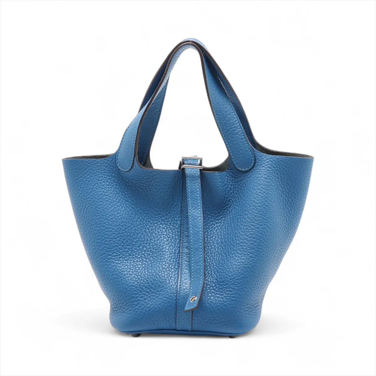 Hermès Taurillon Clemence Picotin Lock 18 PM Mykonos