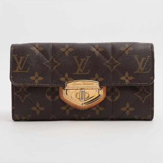 Louis Vuitton Monogram Vintage Sarah Long Wallet