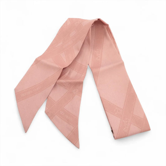 Hermes Twilly Bolduc Ribbon Silk Pink — product photo 1