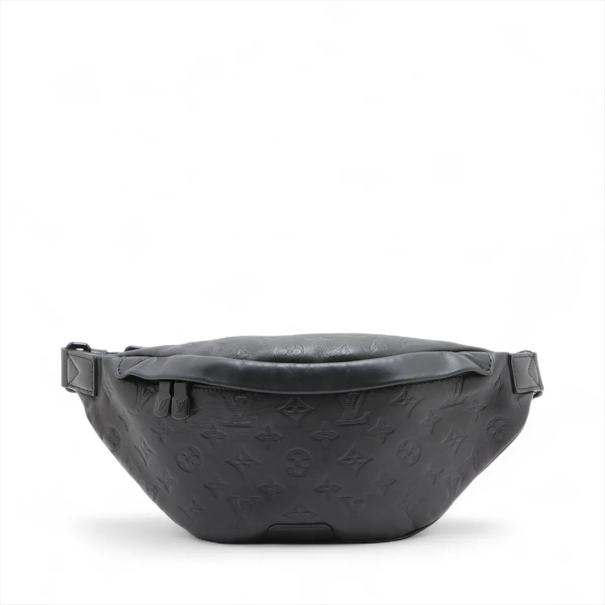 Louis Vuitton Monogram Shadow Discovery Bum Bag Black