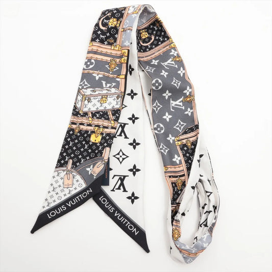 Louis Vuitton Bandeau BB Let's Go Silk Black × White