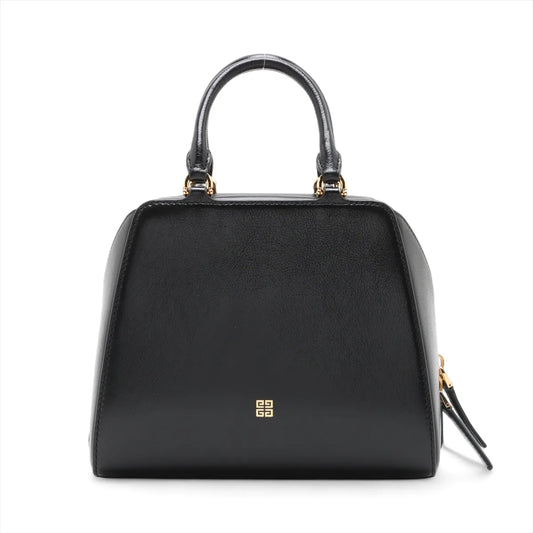 Givenchy Antigona Cube Leather Handbag Black