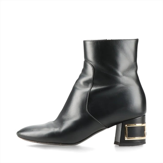 Louis Vuitton Bliss Line Leather Short Boots Black