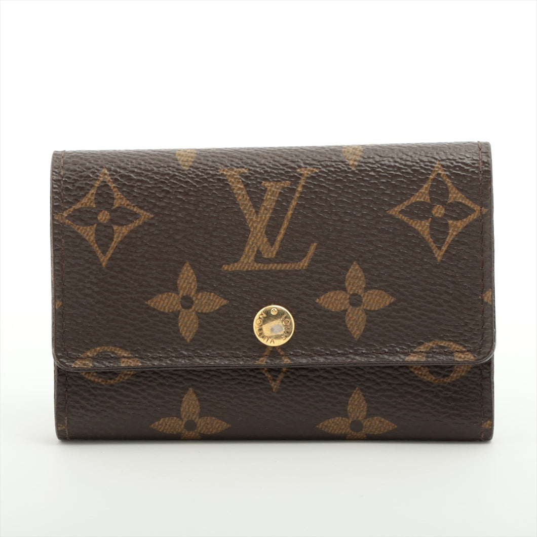 #1 Louis Vuitton Monogram Multiclés Key Case Brown