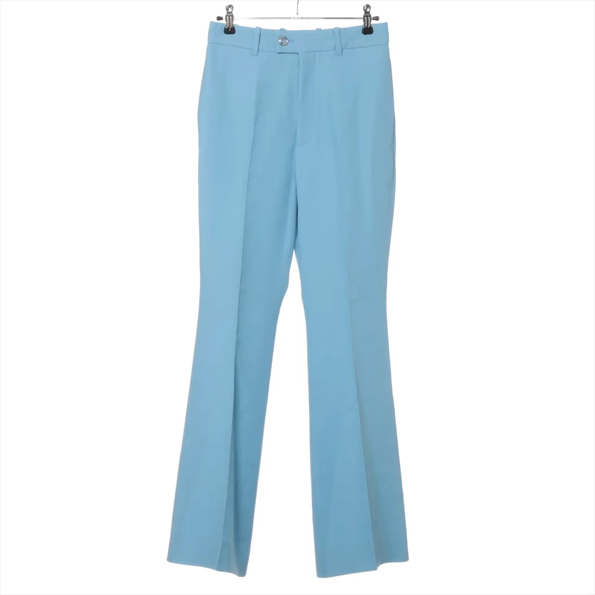 Gucci Interlocking G Wool Slacks Light Blue