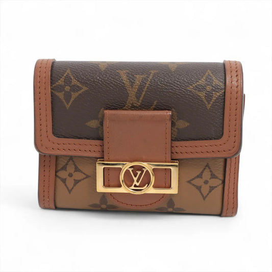 Louis Vuitton Monogram Reverse Dauphine Compact Wallet