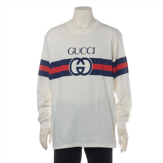 Gucci Cotton Sweatshirt Ivory