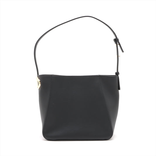 Valentino Garavani V Logo Leather One Shoulder Bag Black * PREORDER *