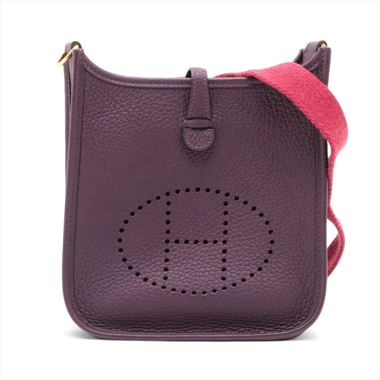 Hermes Evelyne 16 TPM Taurillon Clemence Cassis