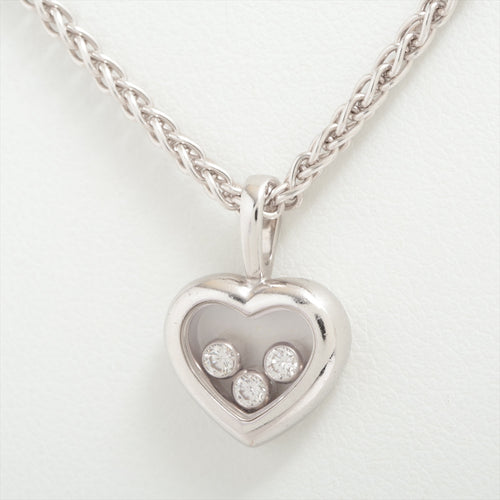 Chopard Happy Heart Diamond Necklace White Gold