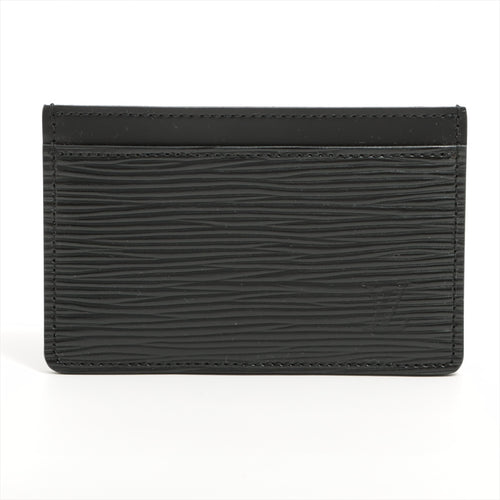 Louis Vuitton Epi Card Holder Black