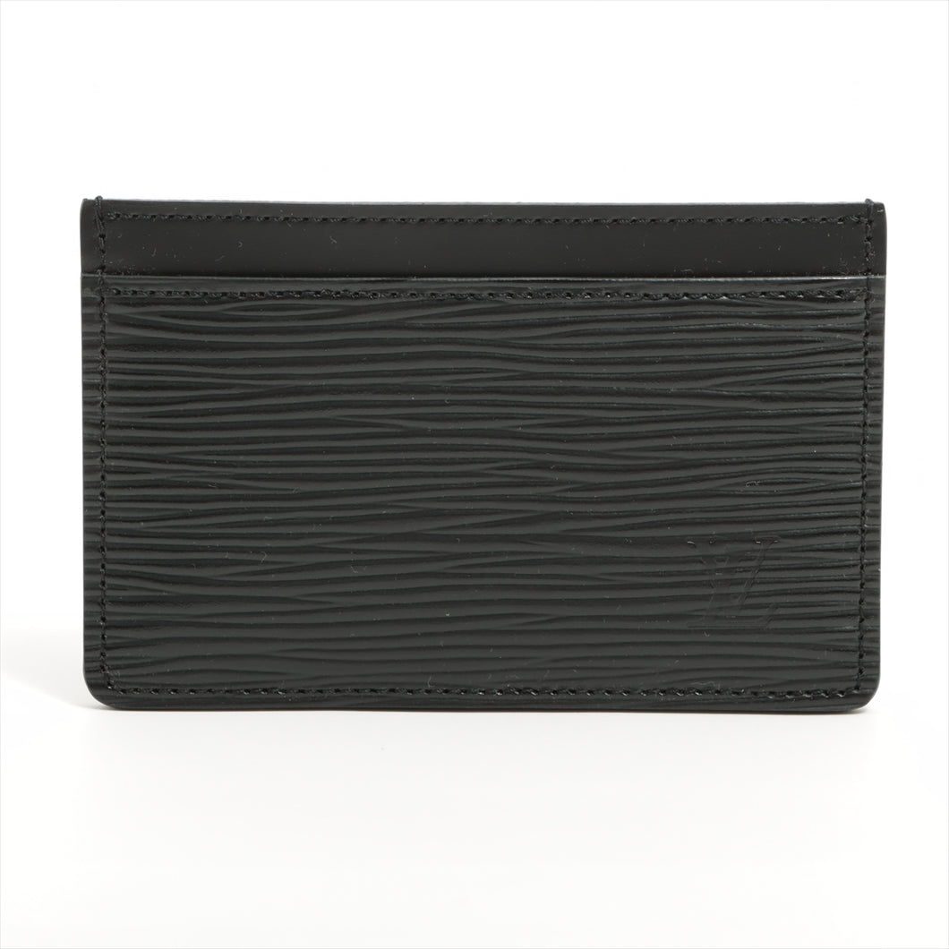 Louis Vuitton Epi Card Holder Black – Redo Luxury