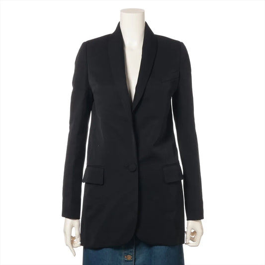 Balmain Wool Jacket Black