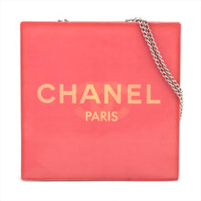 Load image into Gallery viewer, Chanel Hologram CC Logo Chain Tote Bag Red