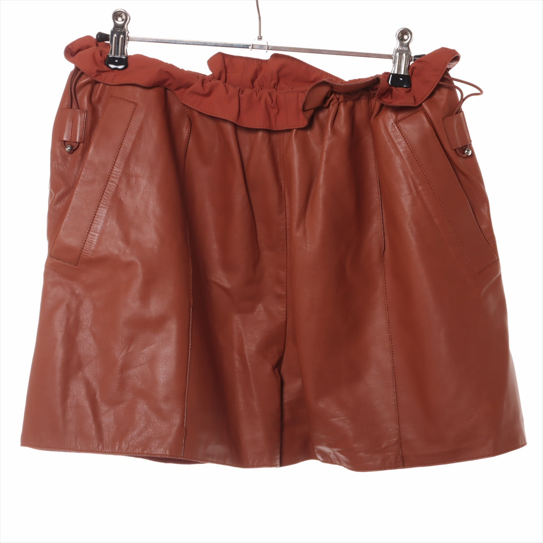 Hermès Calfskin Short Pants Brown