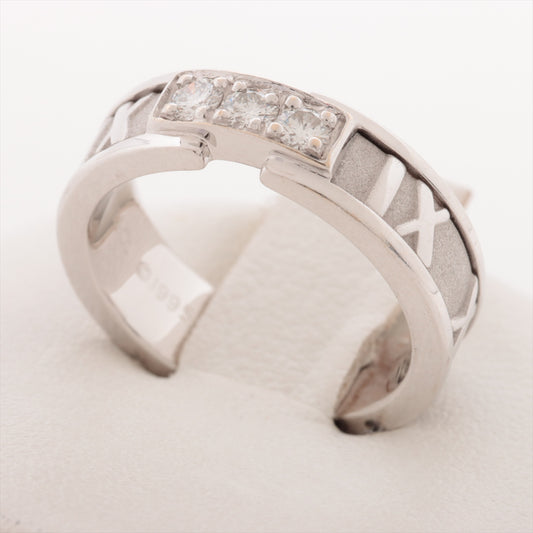 Tiffany & Co. Atlas Diamond Ring White Gold