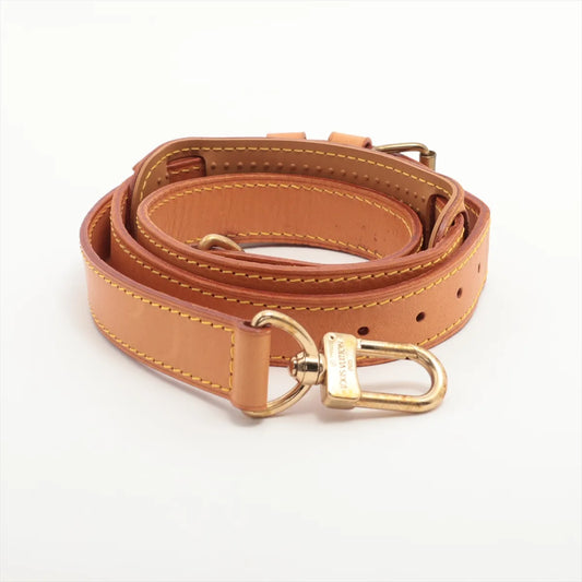 Louis Vuitton Leather Shoulder Strap Brown