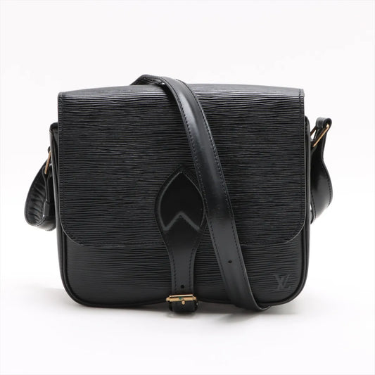 Louis Vuitton Monogram Epi Cartouchiere Black