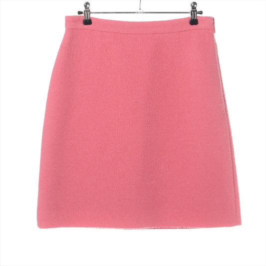 Gucci Wool Nylon Skirt Pink — product photo 1