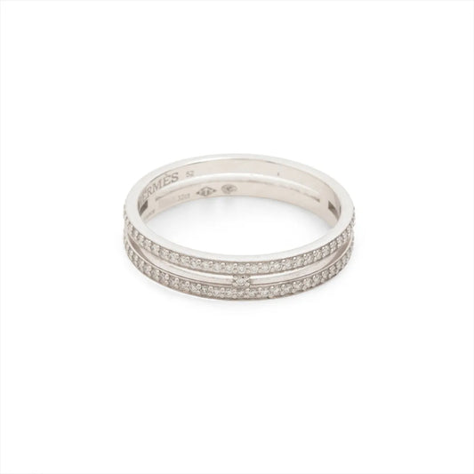Hermes Ariane Diamond Ring White Gold