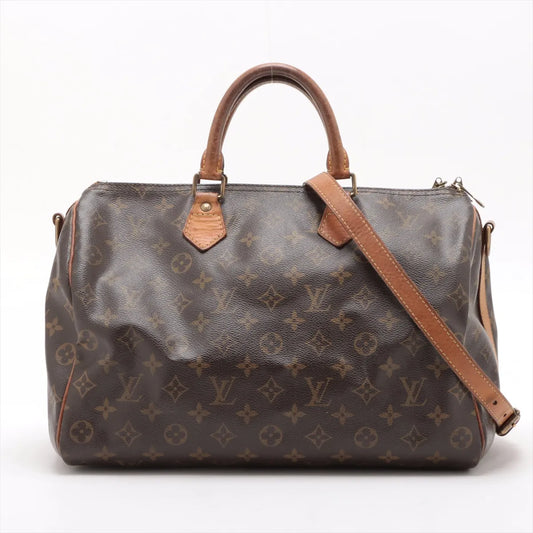 Louis Vuitton Monogram Speedy 35 Bandouliere