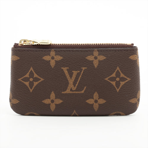 Best Louis Vuitton Monogram Pochette Cles Brown Coin Case