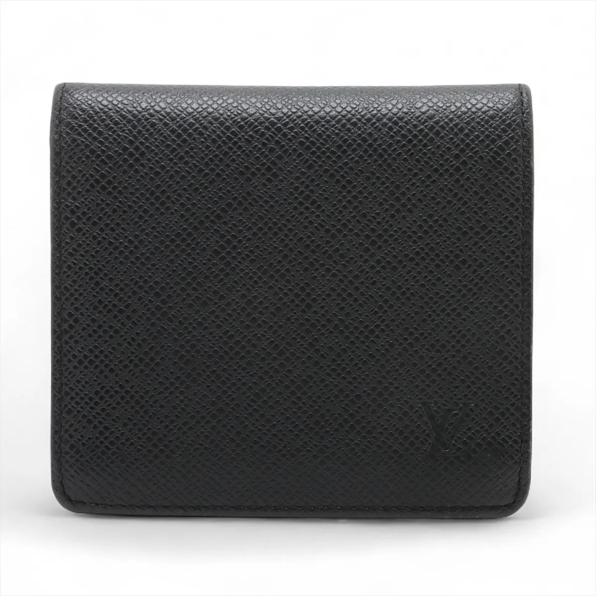 Louis Vuitton Taiga Compact Wallet Black