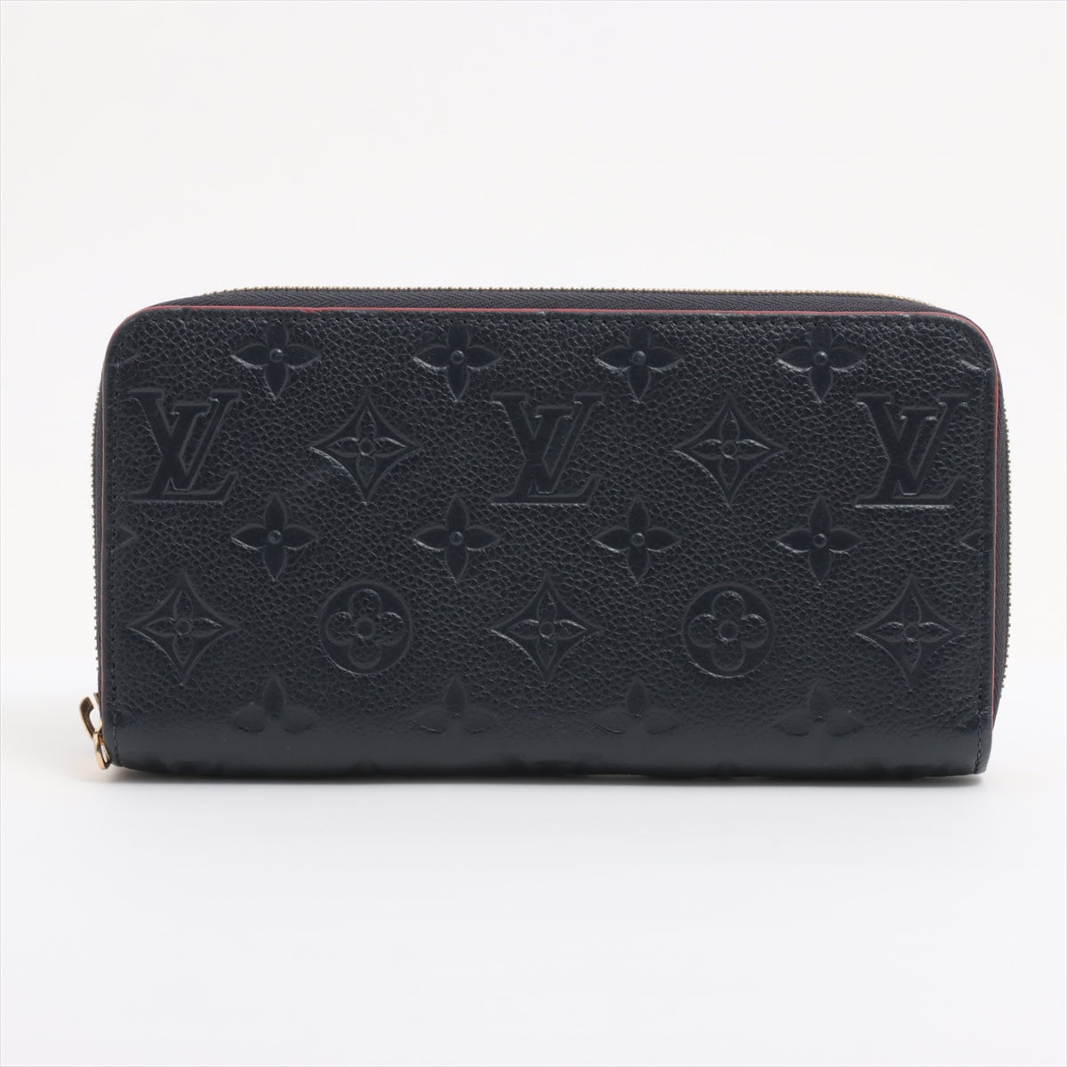 Louis Vuitton Monogram Empreinte Zippy Wallet Marine Rouge