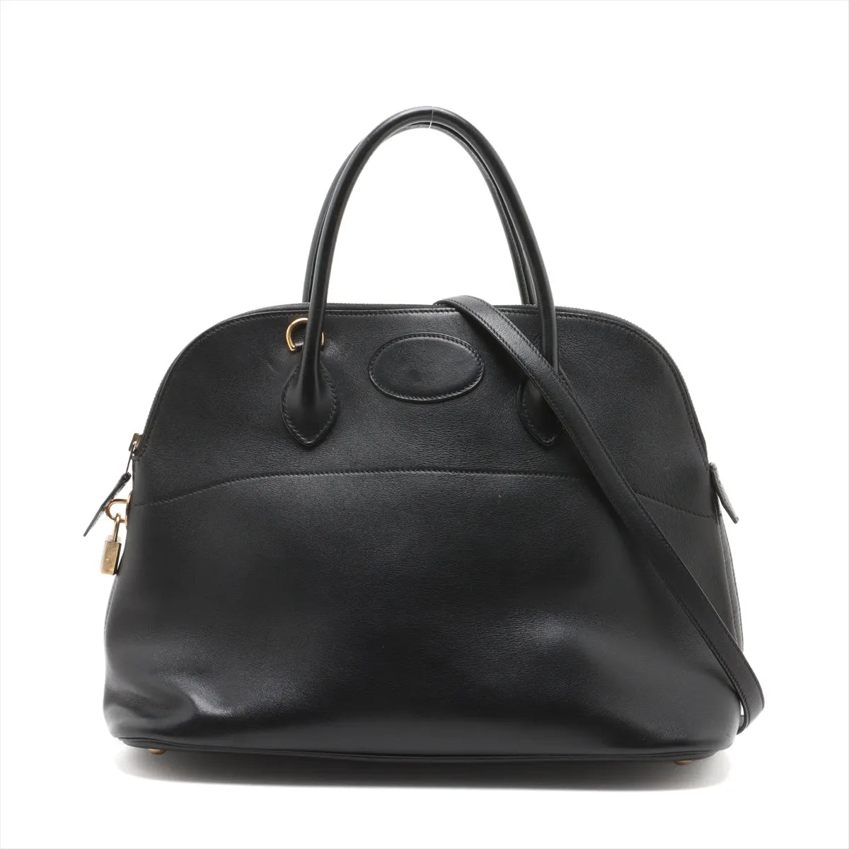 Hermès Bolide Veau Gulliver 35 Black