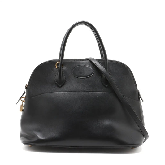 Hermès Bolide Veau Gulliver 35 Black