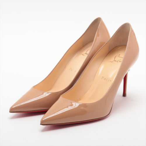 Christian Louboutin Patent Leather Pump Beige