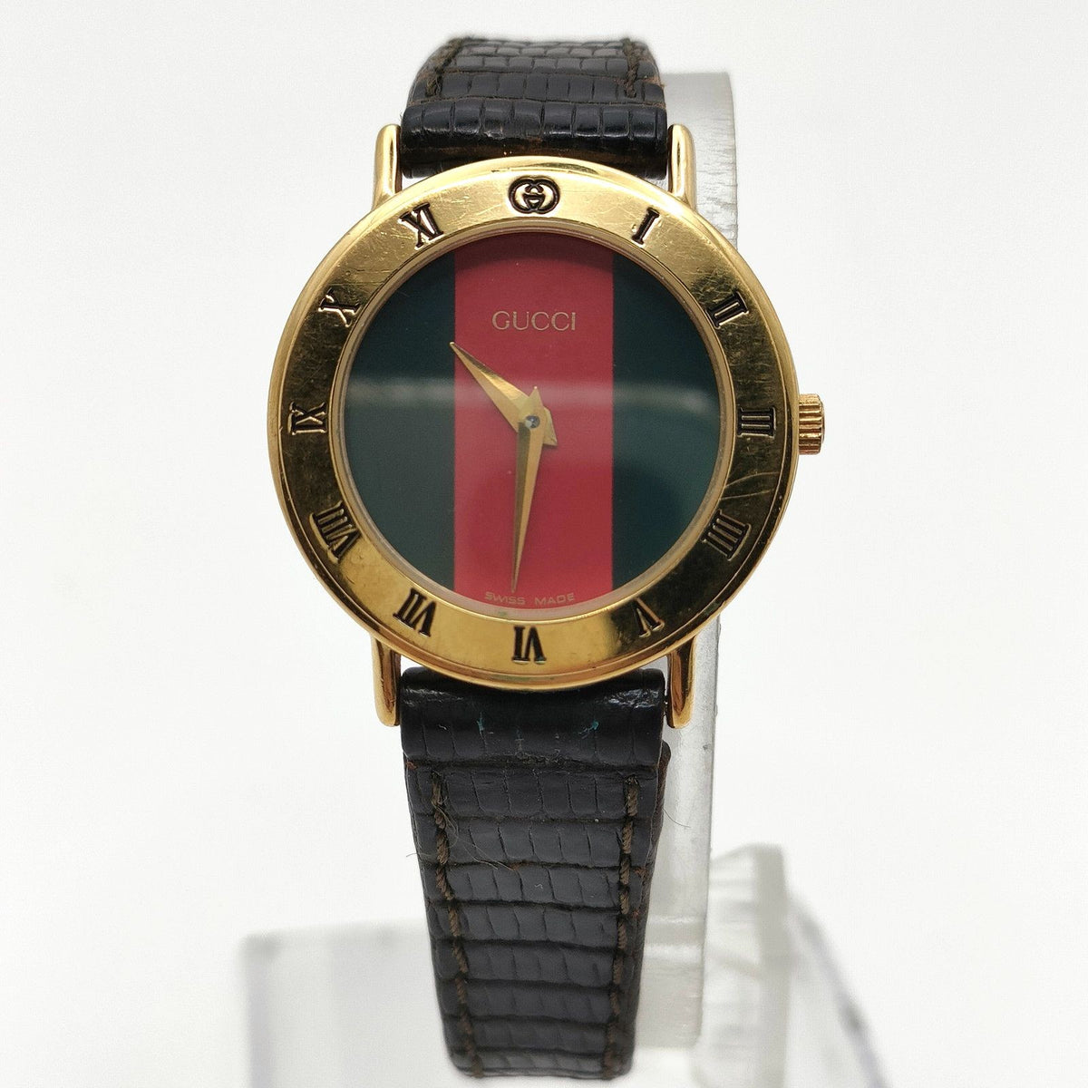 Gucci Watch 3000.2L 25mm Red X Black