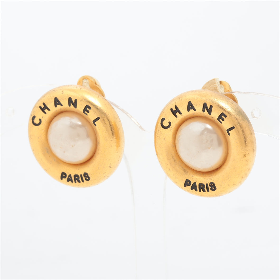 Chanel Pearl Clip-on Earrings