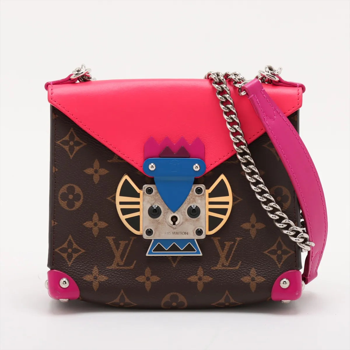 Louis Vuitton Monogram Pochette Mask PM Cerise