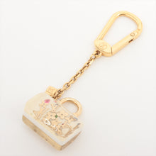 Load image into Gallery viewer, #1 Louis Vuitton Speedy Bag Inclusion Keychain White