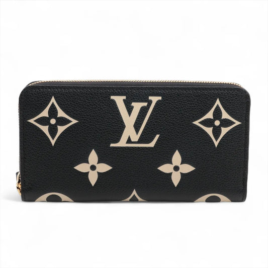Louis Vuitton Bicolor Monogram Empreinte Zippy Wallet