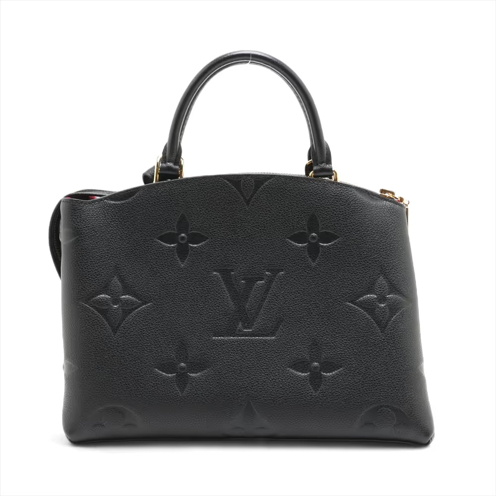 Louis Vuitton Monogram Empreinte Petit Palais PM Black