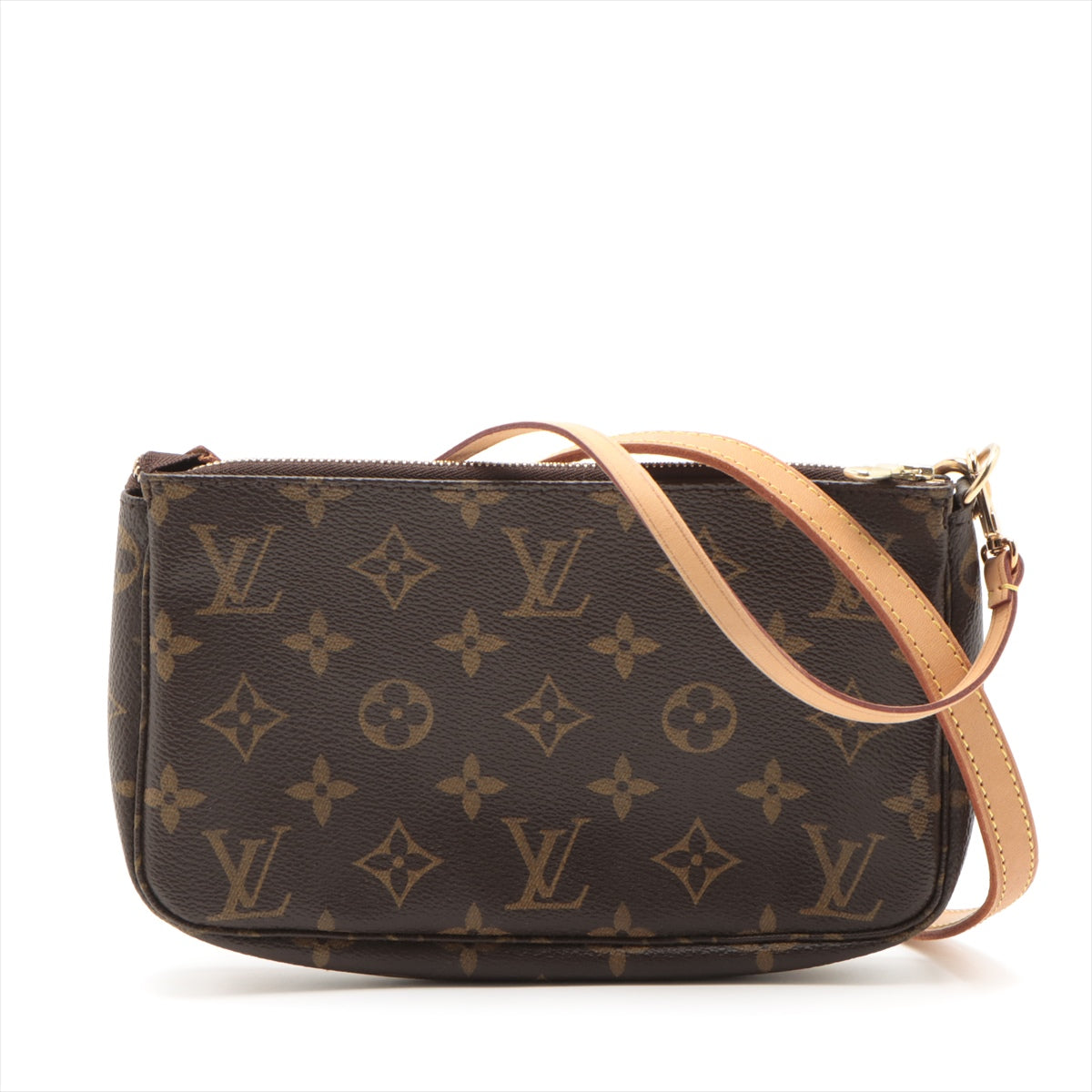 Louis Vuitton Monogram Pochette Accessories with Crossbody Strap